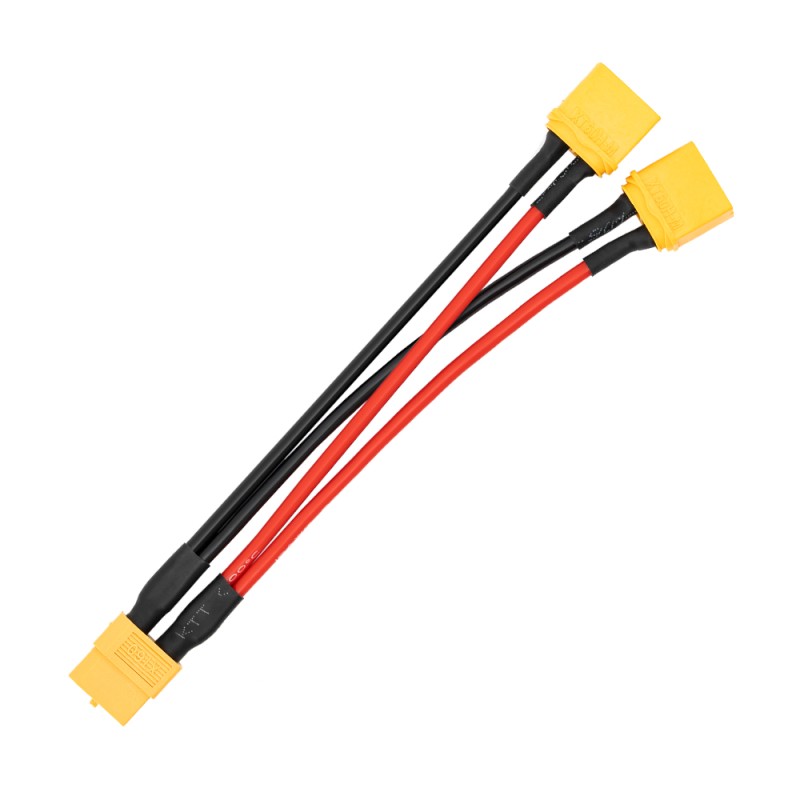Adapter złącze XT60 żeńskie do 2x XT60 męskie - ToolkitRC