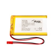 Akumulator litowo-polimerowy Akyga AKY0156 LP475085 Li-Po 3.7V / 2500mAh PCM JST 2.54 2-Pin 150mm
