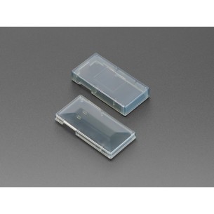 Snap-on Translucent USB Three Port Enclosure - transparent case 60x30x15mm