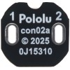 Adapter do mikrosilników Pololu – płytka złączowa JST SH, 2‑pin, tylny montaż, 10szt