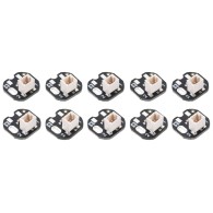 Adapter do mikrosilników Pololu – płytka złączowa JST SH, 2‑pin, tylny montaż, 10szt