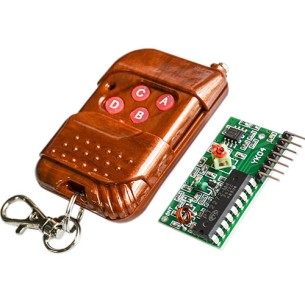 Czterokanałowy moduł radiowy 433 MHz + pilot