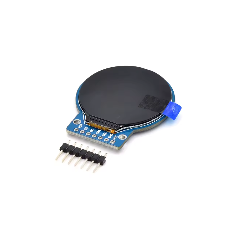 GC9A01 – round TFT IPS display 1.28" 240×240 px, SPI