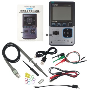 Fnirsi DSO-TC4 - portable oscilloscope with transistor tester and DDS generator