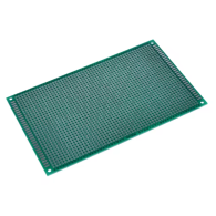 Universal double-sided PCB 90×150 mm