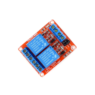 Module with two 12 V relays and optoisolation