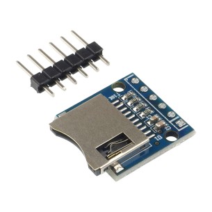 MicroSD memory card reader module