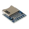 MicroSD memory card reader module