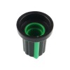 Pokrętło potencjometru 6mm (czarno-zielone)