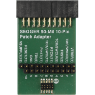 Adapter Segger 50-mil 10-pin Patch – 20-pin 0,1" do 10-pin 0,05" (8.06.28)
