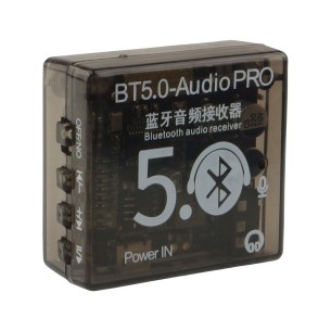 Bluetooth 5.0 audio receiver with microphone + case