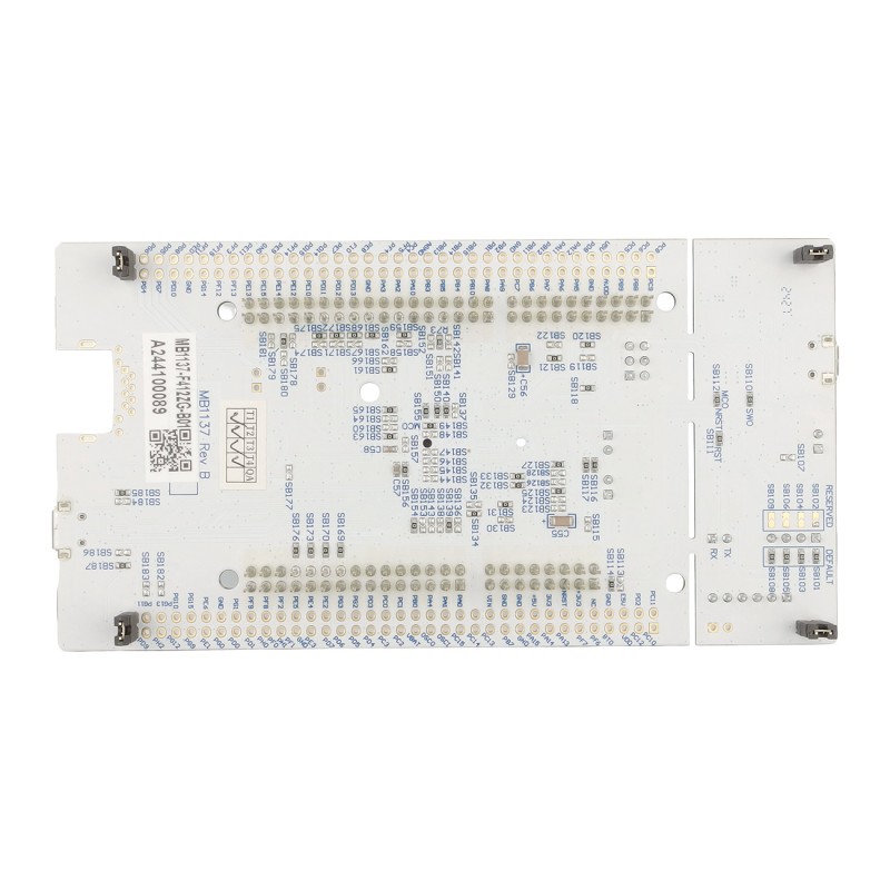 Набір NUCLEO-F412ZG (STM32 Nucleo-144) забезпечує доступний і гнучкий підхід для користувачів для створення прототипів пристроїв на основі мікроконтролерів STM32