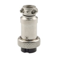 NC-519 8p – 8-channel microphone connector, panel-mount, solder type, 125V 4A