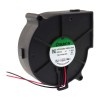 DC blower fan 1,13W 75x75x30 mm