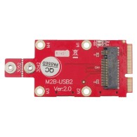 Moduł adaptera M.2 Key B do mini PCIe z 2× gniazdami NANO SIM