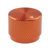 Aluminiowe pokrętło do potencjometru 20x15mm (pomarańczowe)