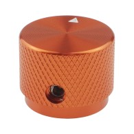 Aluminiowe pokrętło do potencjometru 20x15mm (pomarańczowe)