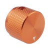 Aluminum knob for potentiometer 20x15mm (orange)