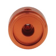 Aluminum knob for potentiometer 20x15mm (orange)