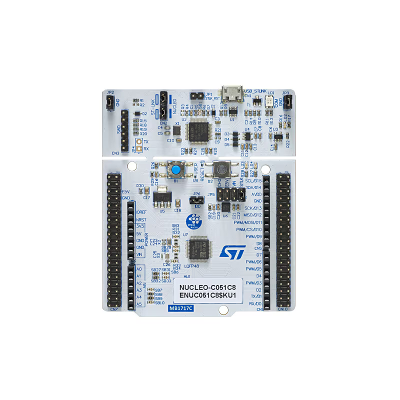 NUCLEO-C051C8 – STM32 Nucleo-64 development board with STM32C051C8 microcontroller, ARM Cortex-M0+
