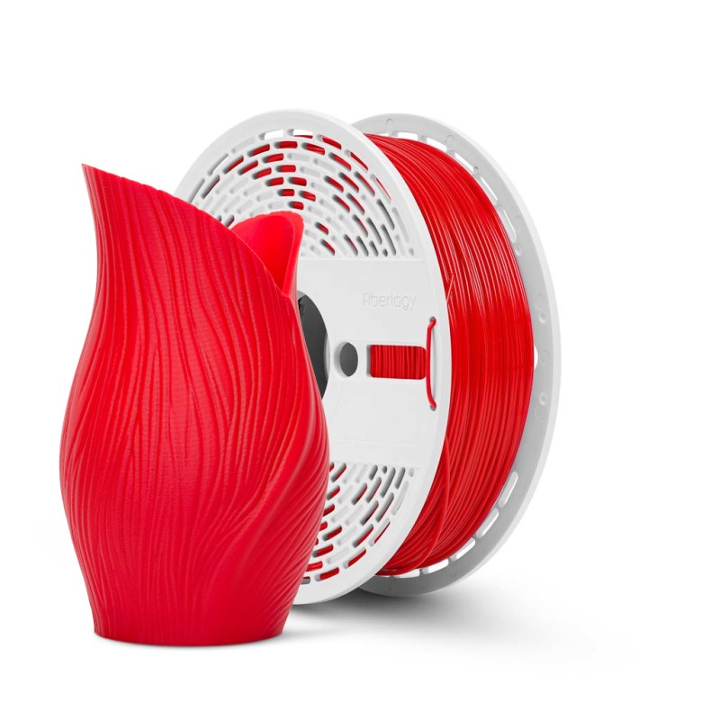 Filament Fiberlogy Matte PET-G Red 1,75mm 0,85kg