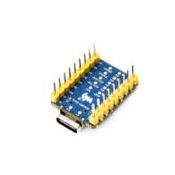Płytka rozwojowa RA4M1-Zero (M) z mikrokontrolerem 48 MHz i wlutowanymi złączami - Waveshare 30662