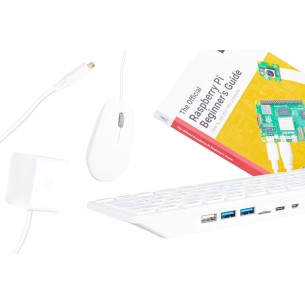 Raspberry Pi 500 Desktop Kit EU, 8GB, WiFi, Bluetooth - minikomputer Raspberry Pi wbudowany w klawiaturę