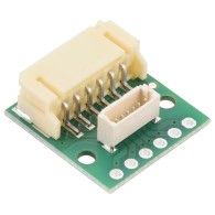 Breakout boards for JST PH-style connectors are compatible with Pololu's 0.1″ terminal blocks.