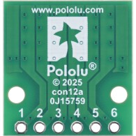 Breakout boards for JST PH-style connectors are compatible with Pololu's 0.1″ terminal blocks.