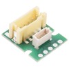 Breakout boards for JST PH-style connectors are compatible with Pololu's 0.1″ terminal blocks.