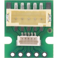 Breakout boards for JST PH-style connectors are compatible with Pololu's 0.1″ terminal blocks.