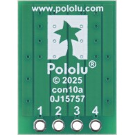 Breakout boards for JST PH-style connectors are compatible with Pololu's 0.1″ terminal blocks.