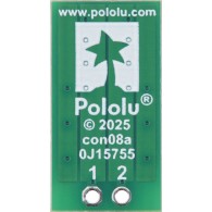Breakout boards for JST PH-style connectors are compatible with Pololu's 0.1″ terminal blocks.