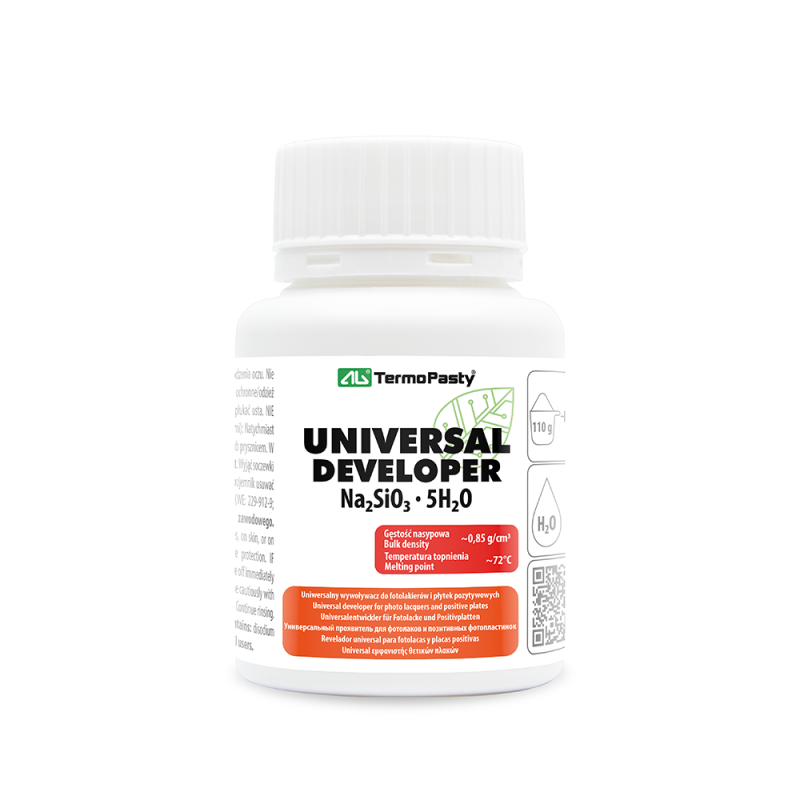 ART.AGT-326 - Universal developer for photoresists and positive boards 110 g, plastic bottle