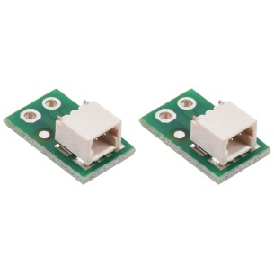 Adapter złącz JST SH 2-pin męski, side-entry, do płytki stykowej (2 szt.) - Pololu 4811