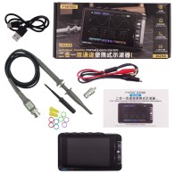 Fnirsi DS215H Standard - 2-kanałowy oscyloskop cyfrowy 50MHz z generatorem sygnałów