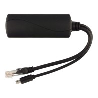 Rozdzielacz PoE 100Mbps 48V/5V microUSB 802.3af/at