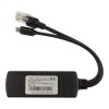 Rozdzielacz PoE 100Mbps 48V/5V microUSB 802.3af/at