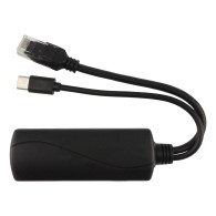 Rozdzielacz PoE 1Gbps 48V/5V 2,4A USB typu C 802.3af/at