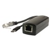 Rozdzielacz PoE 1Gbps 48V/5V 2,4A USB typu C 802.3af/at