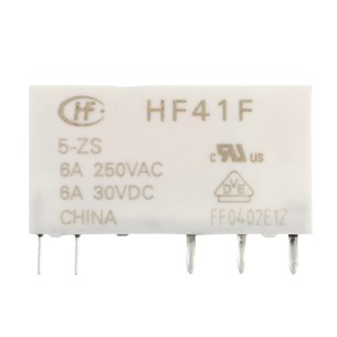 Electromagnetic Relay HF41F/005-ZS SPDT 5VDC 6A