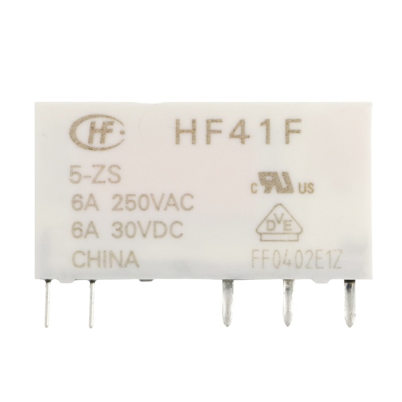 Przekaźnik elektromagnetyczny HF41F/005-ZS SPDT 5VDC 6A