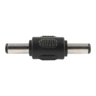 DC 5.5×2.1 mm male-to-male plug adapter