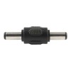 DC 5.5×2.1 mm male-to-male plug adapter