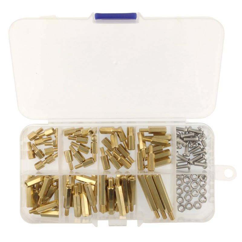 M3 Screw and Spacer Set – Set C – 120 pcs