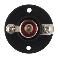 E10 bulb socket on a round base