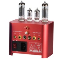 Wzmacniacz lampowy HiFi stereo 3W+3W (czarny)