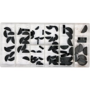 Half-round woodruff keys 80pcs YATO YT-06790