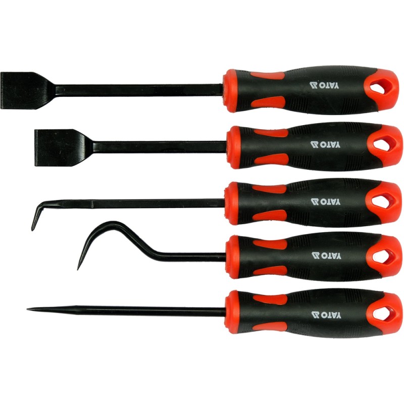 Hooks and scrapers with handle 5pcs YATO YT-08422