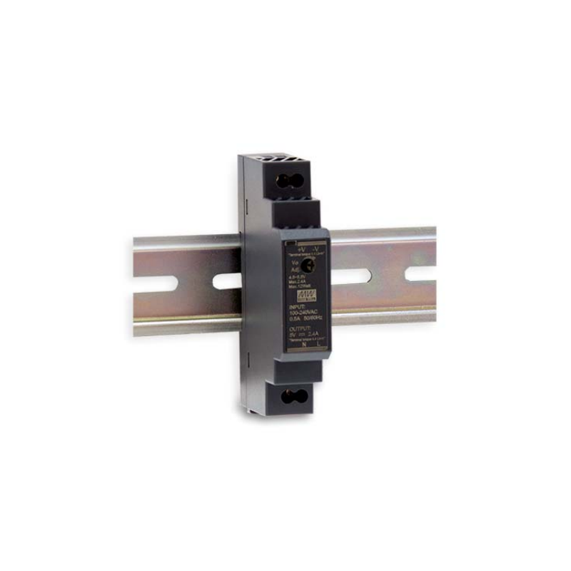 HDR-15-12 – Zasilacz na szynę DIN 15W 12V 1,25A